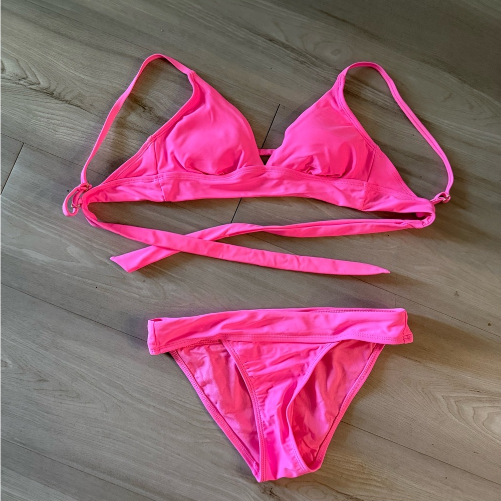 Vibrant Pink Bikini Set